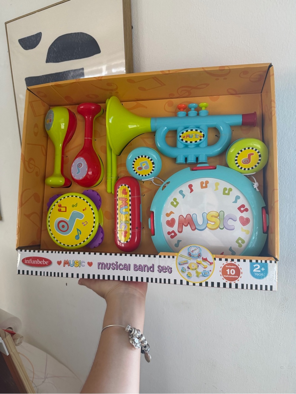 Musical Band Set for Kids - Blue & Yellow